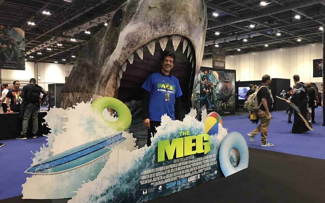 Live Green Screen Video for The Meg Comiccon London 2018