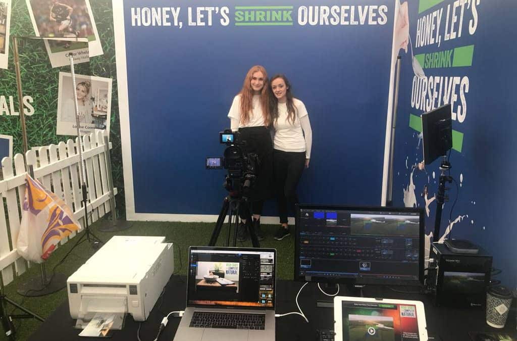 Live Blue Screen Video and Photography at Irish Ploughing Championships