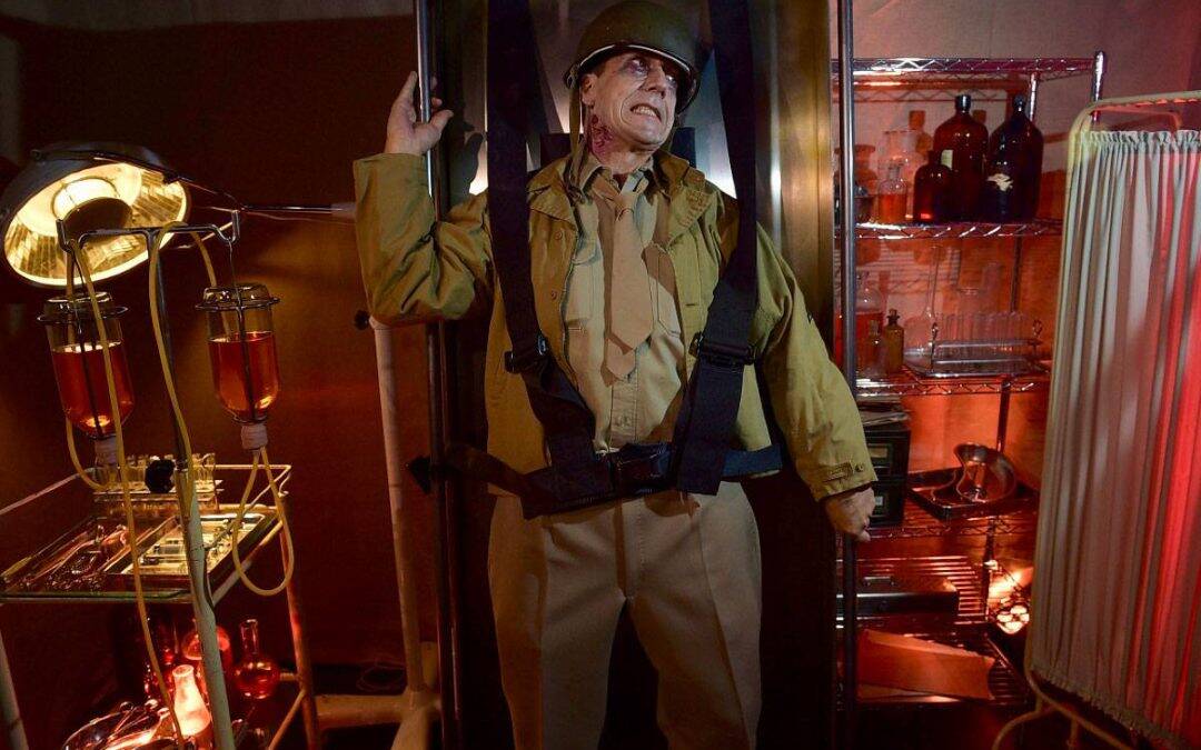 Live Set Shoot for Overlord Premiere London