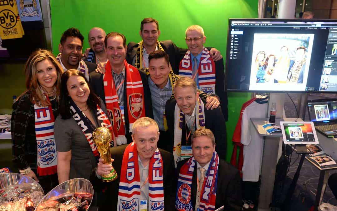 Green Screen World Cup Photography and Social Media Sharing at the O2 London