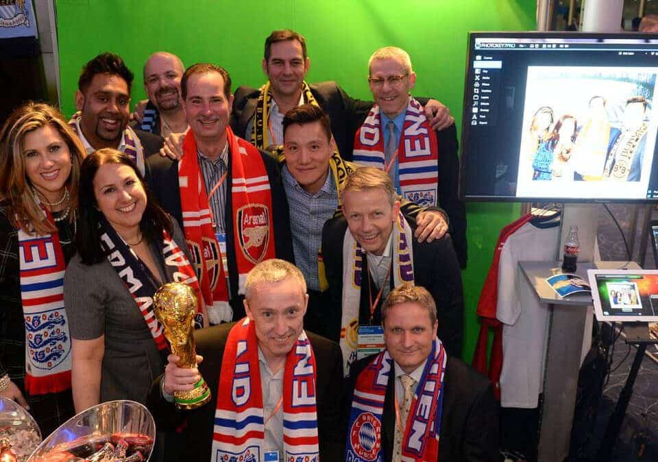 Head shots and backdrop photos at Barclays Life Skills Activation @ the O2