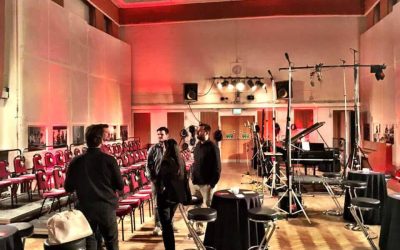 Airline Industry recording session Green Screen at Abbey Road Studios