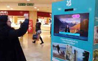 Augmented Booth for British Airways at Gatwick