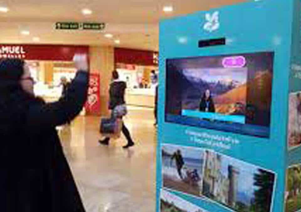 Augmented Booth for British Airways at Gatwick