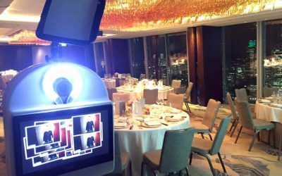 Our Photostation at the Benson Elliot Annual dinner – The Shard