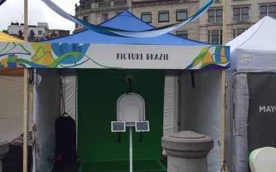 Green Screen Photo Booth at Brazil Day 2016