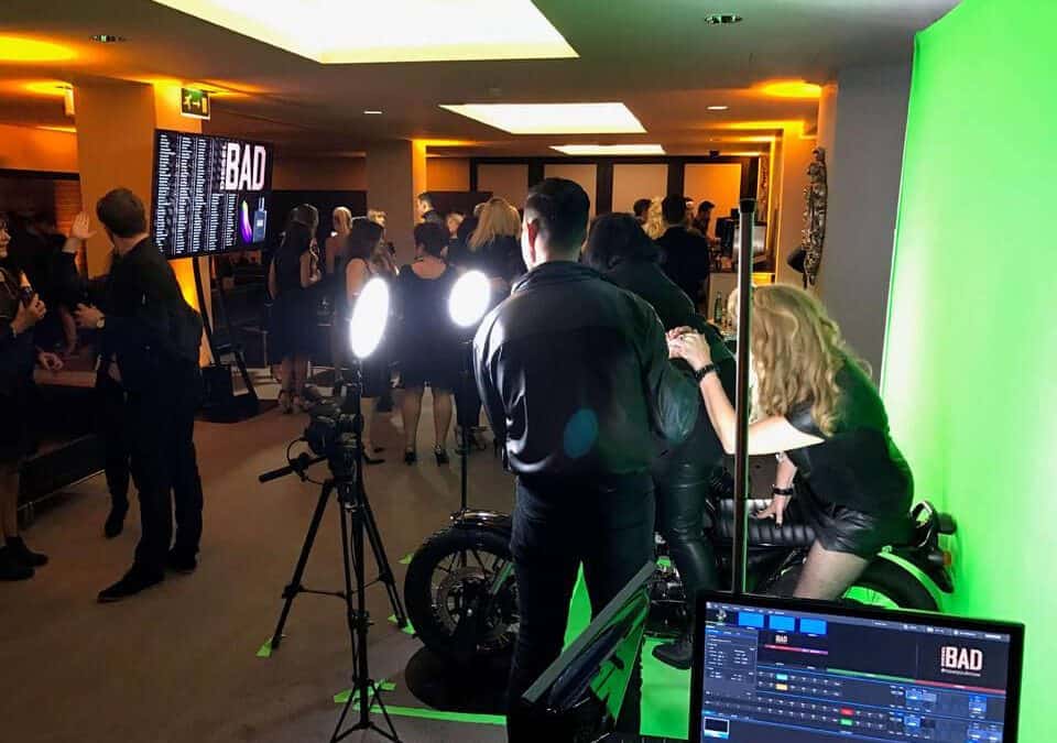 Live Green Screen Video for the Diesel BAD party at the L’Oreal Conference