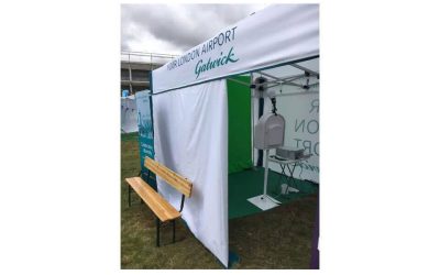 Green Screen Photo Booth at Parallel London with Gatwick Airport