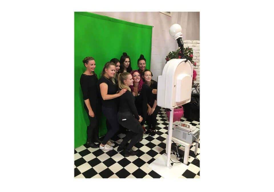 Green Screen Photobooth for Fabulous Magazine at Camber Sands