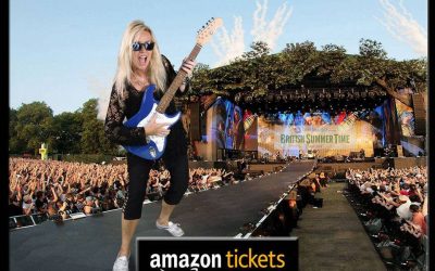 Live Green Screen Video at all the Hyde Park concerts for Amazon
