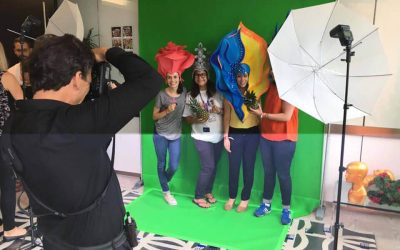 Green Screen Photography at NBC Universal for the iCAN Carnival
