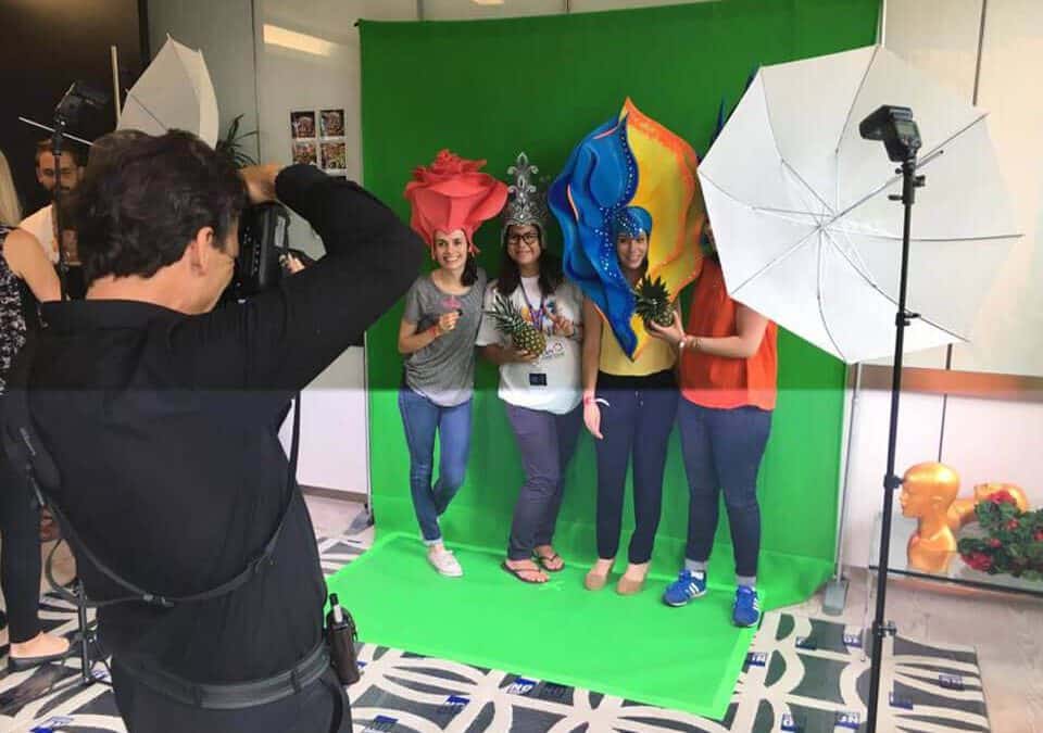 Green Screen Photography at NBC Universal for the iCAN Carnival