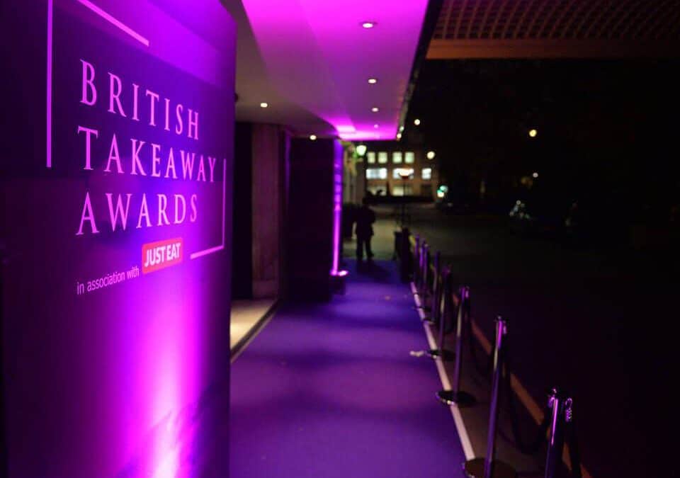 Event Photography with a difference for the British Takeaway Awards with JustEat
