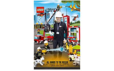 LEGO City Live Green Screen with Keyrings and Social Sharing