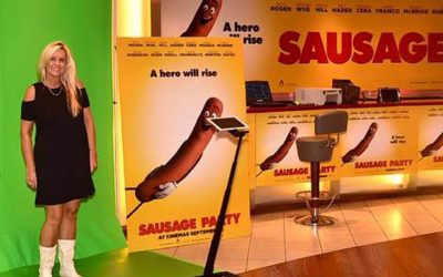 Green Screen Photography at the Sausage Party Multimedia Screening in Leicester Square