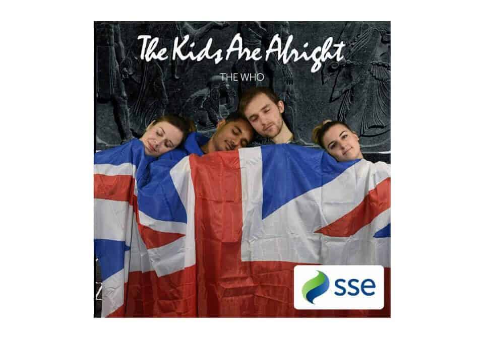 Instant Album Covers at The Who concert, Wembley, London