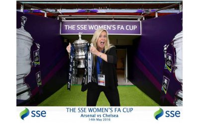FA Cup Wembley Green Screen Photography