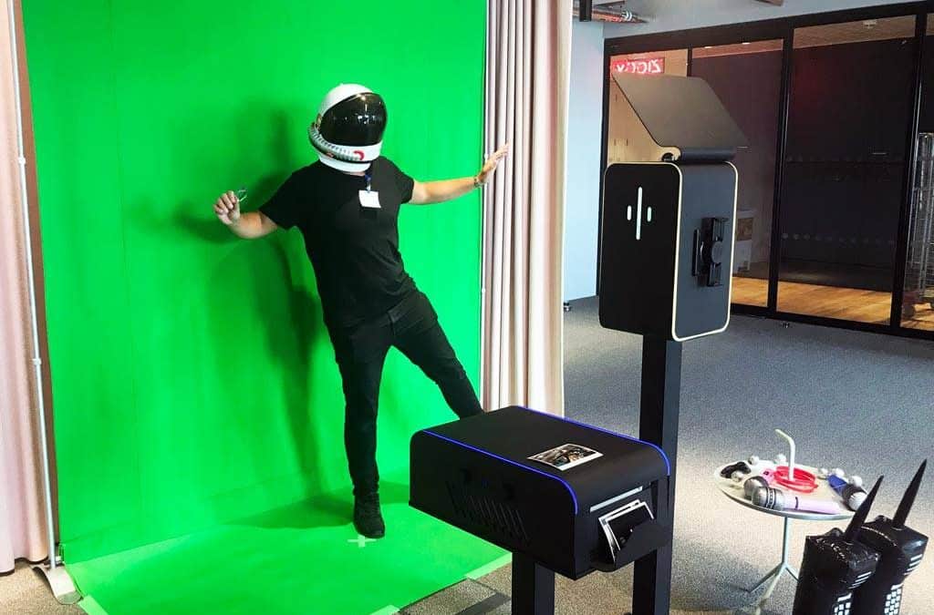 Space Event Green Screen Photos for Google HQ London