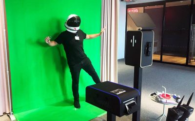 Space Event Green Screen Photos for Google HQ London