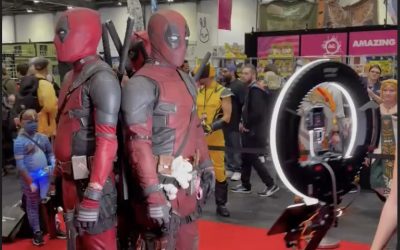 360 Booth at MGM Comic Con 2024