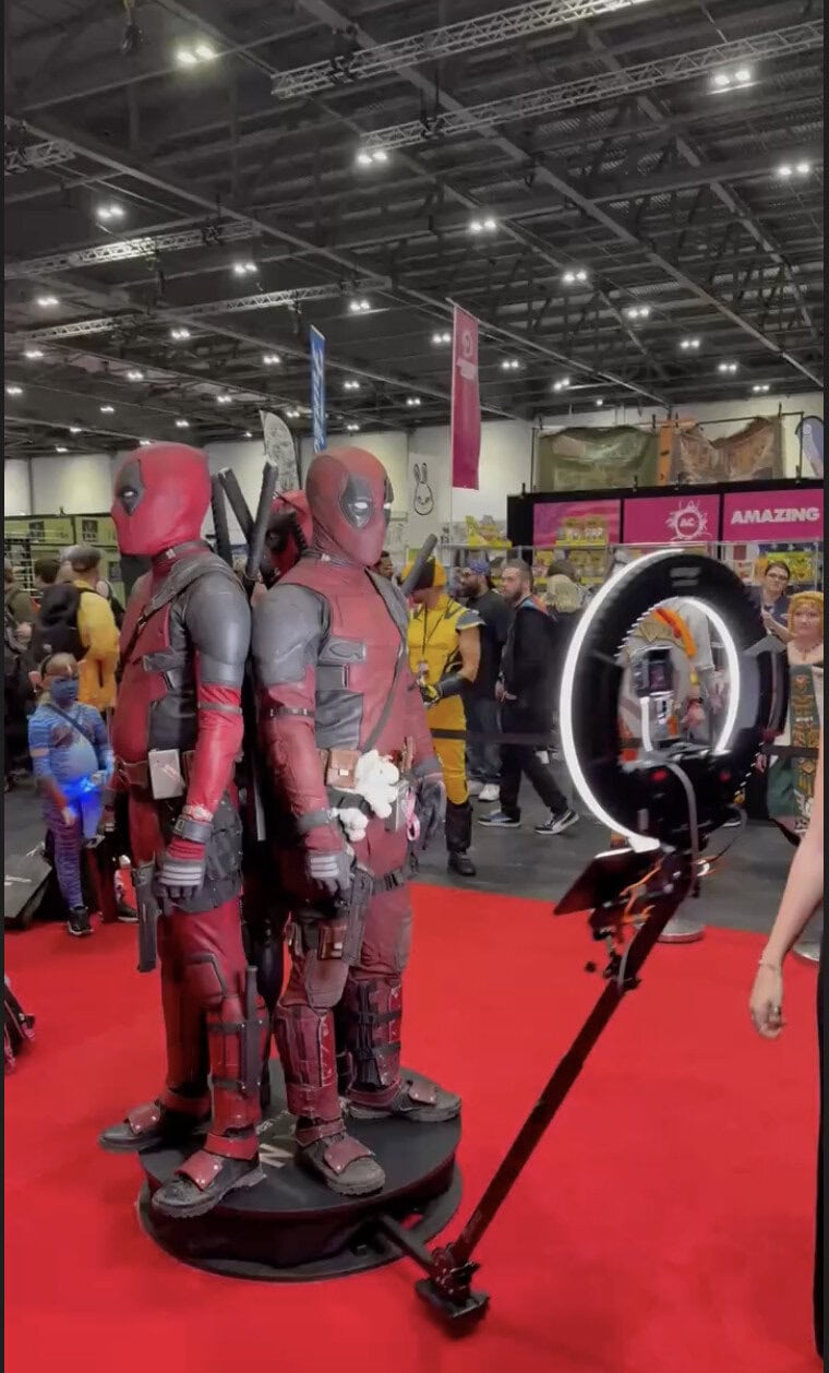 360 Booth at MGM Comic Con 2024