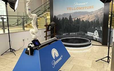 Glambot Robot Camera for Paramount at the O2