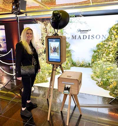 Vintage Photobooth at the launch of “Madison”