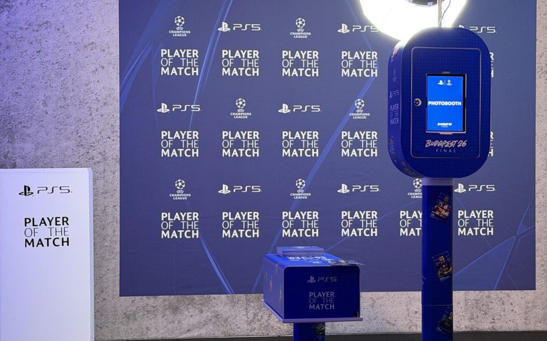PlayStation Photo Booth at the Champions League Final, Budapest